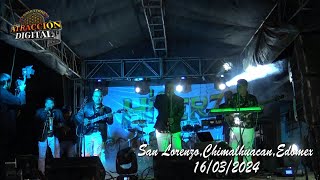 Grupo Los Hiverz De México, En Los 50° Aniversario De Reyna En San Lorenzo, Chimalhuacán, EDOMEX