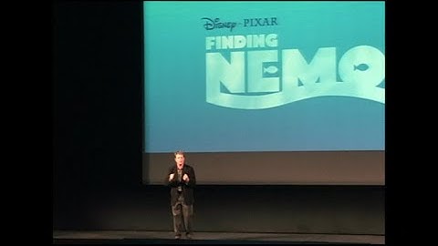 The Pitch That Sold Finding Nemo to Investors (2002)