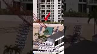 Breaking News: Crane Drops into Miami Brickell Condo Pool 🏗️