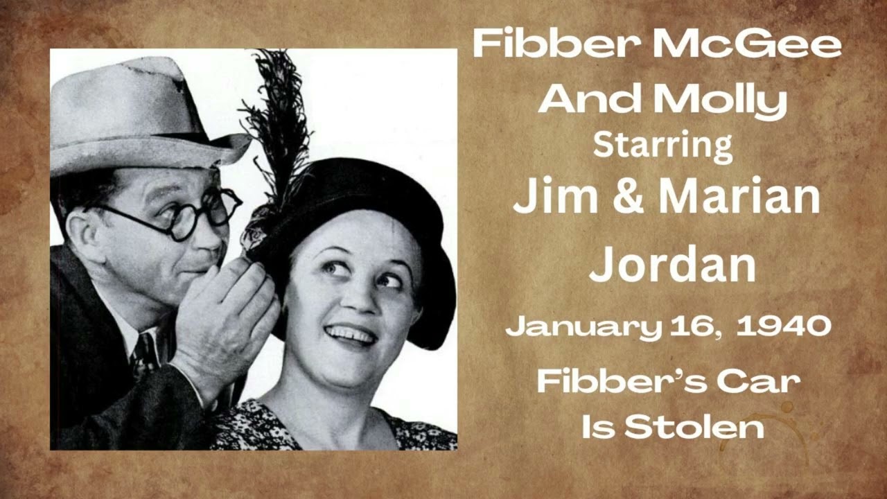 Fibber McGee And Molly - Fibber's Car Is Stolen - January 16, 1940 - Old-Time Radio Comedy