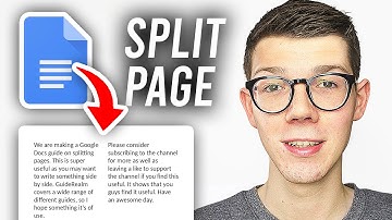 How To Split Page In Google Docs - Full Guide