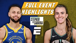 Stephen Curry vs. Sabrina Ionescu | 2024 NBA All-Star Weekend | NBA on ESPN