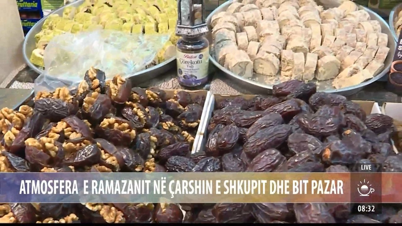 Atmosfera e Ramazanit në çarshinë e Shkupit dhe Bit Pazar – Ritmi i Ditës – TVM2