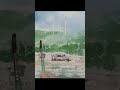 [60分で描く水彩スケッチ・風車のある港の風景] 新作 水彩メイキング　watercolor Masato Watanabe #水彩メイキング #watercolor #水彩画 #painting