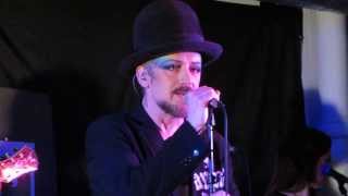 Boy George - It&#39;s Easy (1st) - 13.Nov 2013 - live acoustic in London (Rough Trade)