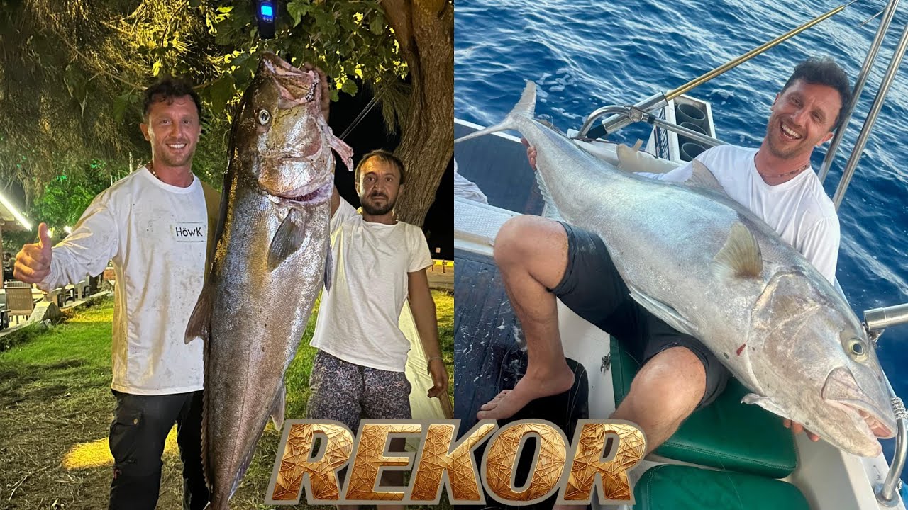 Adrasan’da 60 KG Kuzu Balığı! Höwk Kamış ile Rekor Mücadele 🐟🔥