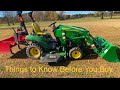 John Deere 1023e first thoughts and review after 60hr of use.