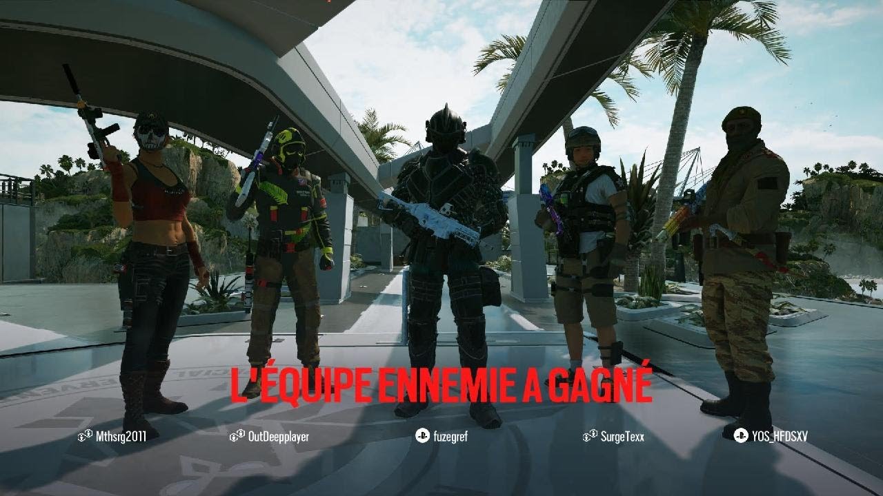 Tom Clancy's Rainbow Six Siege EQUIPE DE BRAS CASSE SUR PS5 4K120FPS