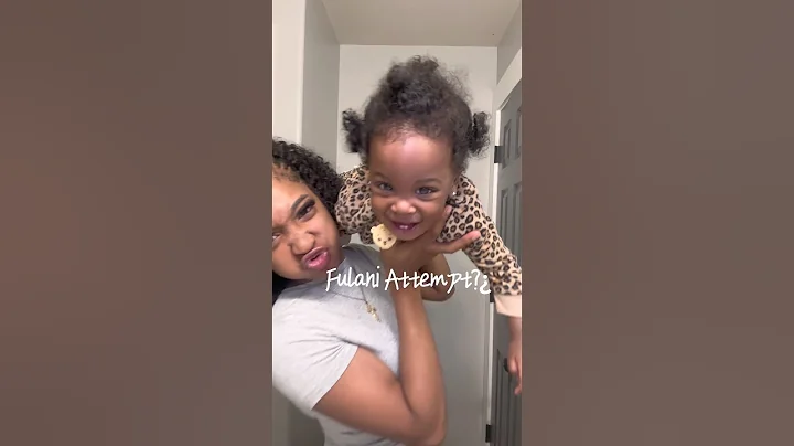 Let’s attempt this Fulani hairstyle on Ri! My baby is growing up! #fulanibraids #braids #hairstyles