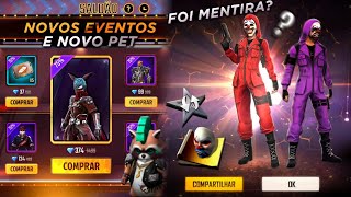 PACOTE HYPADO MÊS QUE VEM, TOP CRIMINAL AINDA VOLTA, PEGUEI O NOVO PET PUNKIN E MAIS - FREE FIRE
