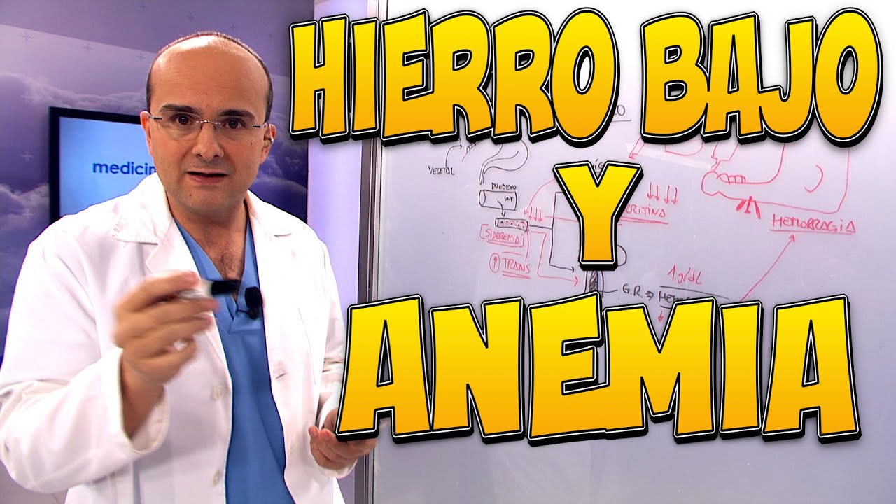 HIERRO BAJO y ANEMIA - Enfermedades #37