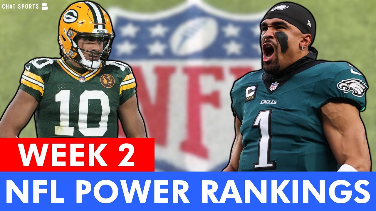 NFL Power Rankings: All 32 Teams Ranked Entering Week 2 Of 2025 NFL Season
