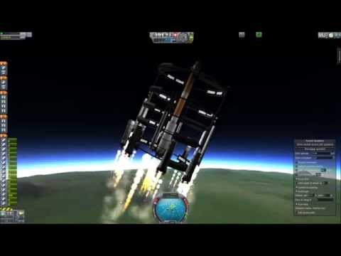 Kerbal Space Program .25 Docking Station Launch