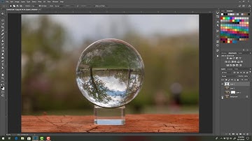 Photoshop - Floating Crystal Ball