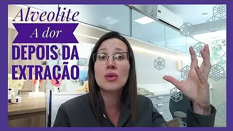 O que é alveolite no dente?