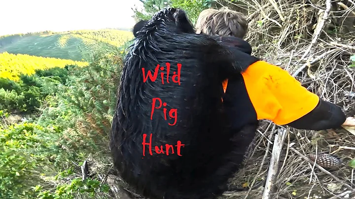 Teaching Young Men to Hunt with Dog & Knife