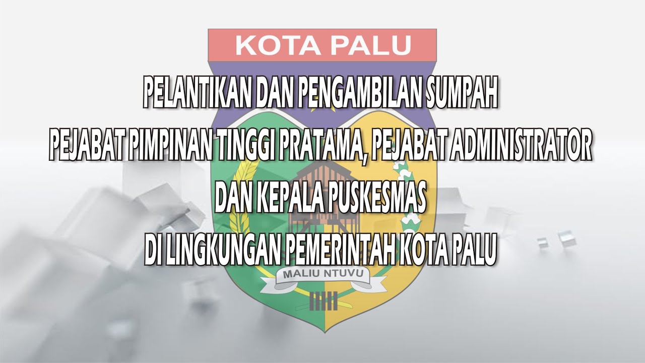 [LIVE] PELANTIKAN DAN PENGAMBILAN SUMPAH / JANJI JABATAN