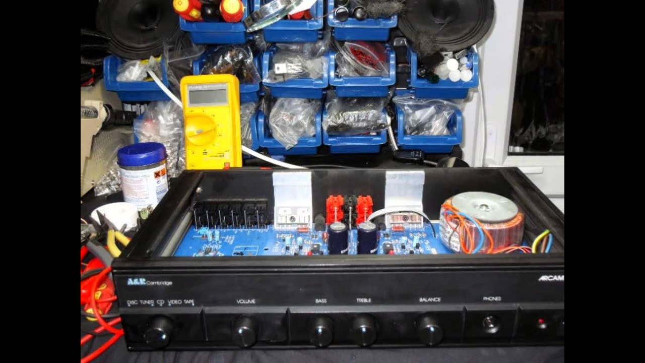 A&R Cambridge Arcam Alpha Amplifier Repair