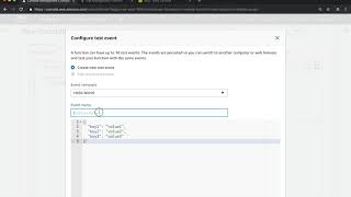 21 3 Edit code inline and test lambda function copy