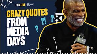 FGN LIVE: Crazy Quotes From Big 12 Media Days