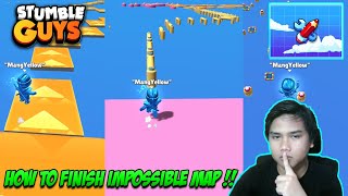 I BEAT IMPOSSIBLE MAP WIN BY MTMSAMU ! MOST DOWNLOAD MAP IN WORKSHOP STUMBLE GUYS ! Stumble Guys