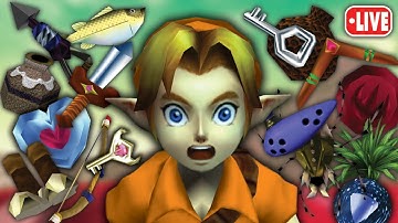 Zelda: OoT Randomizer! (First Time Enemizer) Part 4 LIVE