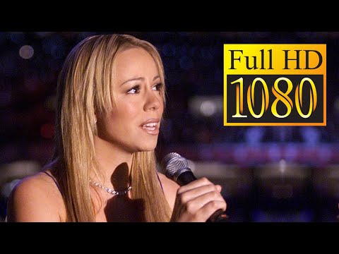 [REMASTERED HD 60FPS] Mariah Carey - The Star Spangled Banner (NFL Super Bowl 2002)