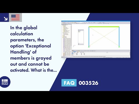 [EN] FAQ 003526 | In the global calculation parameters, the "Exceptional handling" option for ...