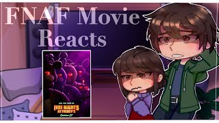 FNAF Movie Reacts || FNAF || five nights at freddy’s | #gachagacha | #gaming | #edit | #animegame