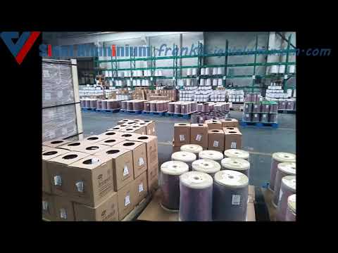 Enamelled Aluminum winding wire for transformers China warehouse
