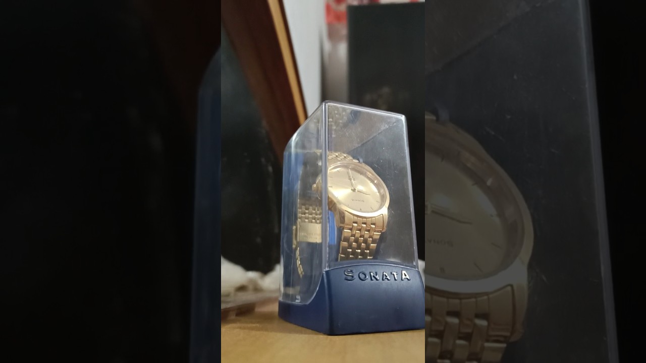 Sonata Gold 🪙 सोने की घड़ी 1 Crore की। 