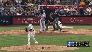 LAD@SD: Pederson belts a two-run dinger to right