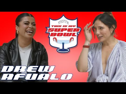 TEFI AND DREW AFUALO? THIS IS MY SUPERBOWL. - YouTube