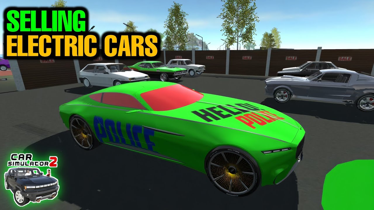 Car Simulator 2 - Selling Electric Police Cars