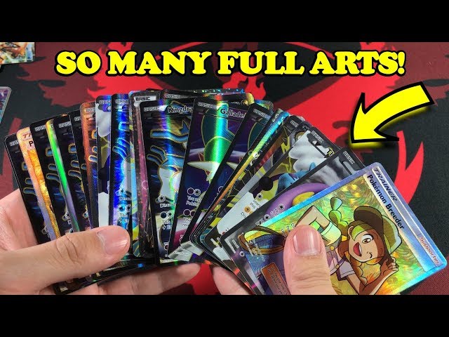 THE SECRET ON GETTING SO MANY FULL ART POKEMON CARDS! - YouTube