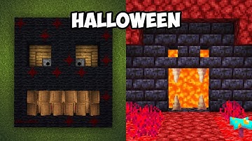 5 Halloween-ideeën | Minecraft-bouwtrucs 👻
