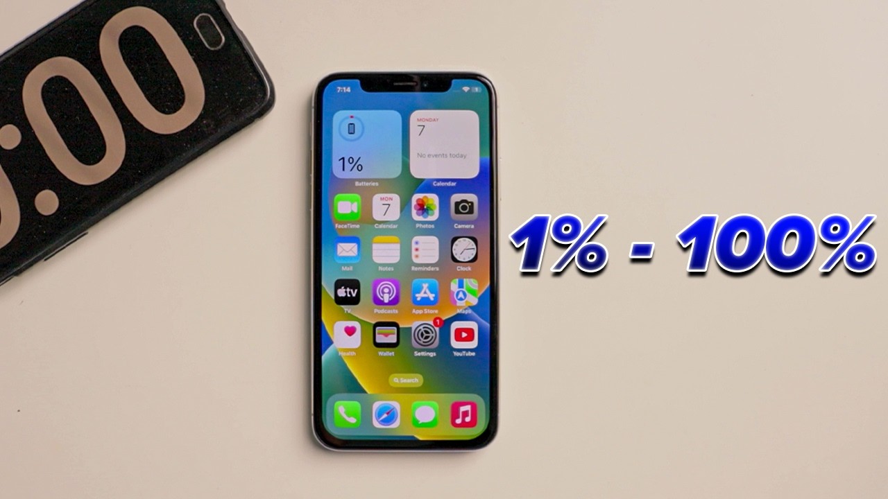 8 Year Old iPhone X Charging Speed Test! - YouTube