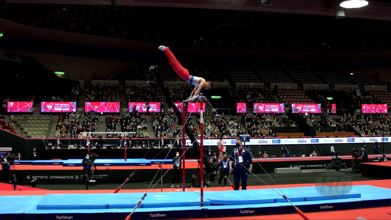 BROSZIO Pablo (PAN) - 2021 Artistic Worlds, Kitakyushu (JPN) - Qualifications Horizontal Bar
