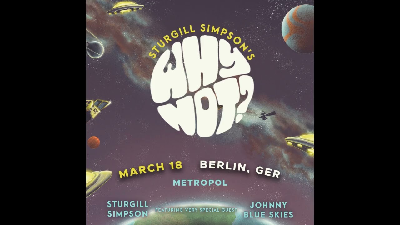 Sturgill Simpson - Midnight Rider - 2025-03-18 - Berlin, Germany