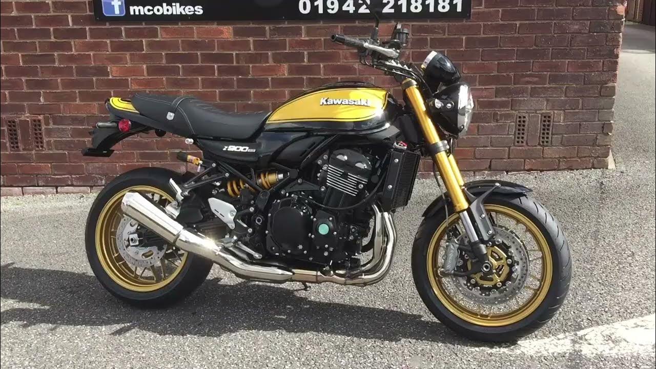 Kawasaki Z900RS SE yellow ball mcobikes YouTube