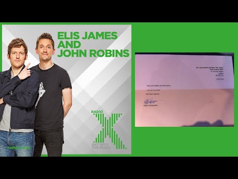 Email In Letter Form - Elis James and John Robins (Radio X)