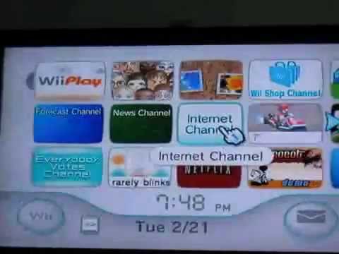 Nintendo Wii Wifi Setup Youtube