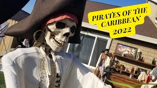 Halloween Pirates of the Caribbean Display 2022