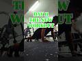 The new workout I tried today Day 11 of 100 days workout challenge #shorts #vlog #workout