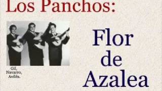 Video thumbnail of "Los Panchos: Flor De Azalea  -  (letra y acordes)"