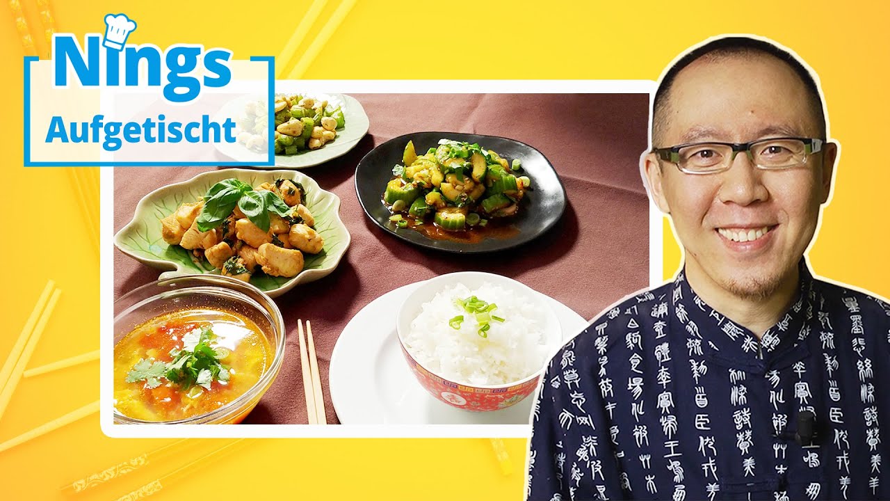 Aufgetischt: Chinesische Hausmannkost mit 4 Gerichten
