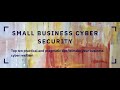 10 tips to improve small business cyber security