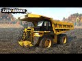 SnowRunner - Giant Dump Truck Driving Through Mud