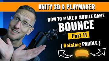 Making a Mobile Bounce Game with Unity 3D and Playmaker - Rotating the Paddle