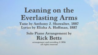 Leaning on the Everlasting Arms - Lyrics with Piano chords